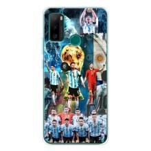 Чехлы Месси для Ulefone Note 10P (AlphaPrint) (Аргентина Месси)