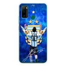 Чехлы Месси для Ulefone Note 10P (AlphaPrint) (Месси Аргентина)
