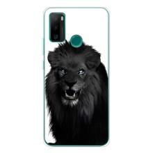 Чохли з картинкою животних Ulefone Note 10P (Чорний ЛЕВ)