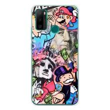 Чехлы с крутыми принтами для Ulefone Note 10P - (PREMIUMPrint) (Monopoly man)