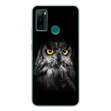 Чехлы с принтом СОВЫ для Ulefone Note 10P – Сова на чёрном