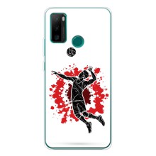 Чехлы с принтом Спортивная тематика для Ulefone Note 10P (Волейболист)