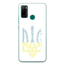 Чехлы для Ulefone Note 10P  Укр. Символика (AlphaPrint) (Герб из букв)