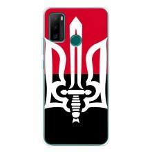 Чехлы УПА (Красно-Чёрный) на Ulefone Note 10P – Герб Украины