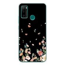 Чехол для Нот 10П - с принтом (Дизайнерские) (AlphaPrint) (Маленькие цветы)