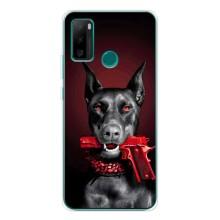 Чохол ДОБЕРМАН  для Ulefone Note 10P (Доберман злий)