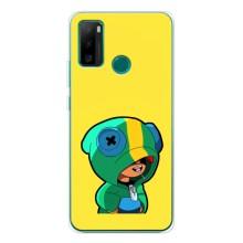Чехол Бравл Старс для Ulefone Note 10P – Леон (LEON)
