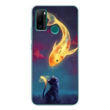 Чехол на тематику: Коты для Ulefone Note 10P – Встреча
