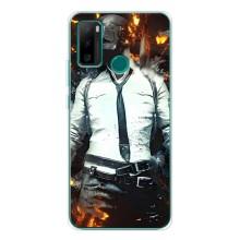Силиконовый чехол с картинкой "Герой Pubg" на Ulefone Note 10P – Man Пубг