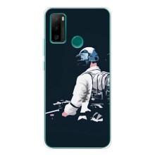 Силиконовый чехол с картинкой "Герой Pubg" на Ulefone Note 10P – В экиперовке