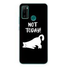 Бампер с изображением Котиков для Ноте 10П – Not Today