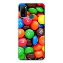 Чохол з зображенням смачної їжі для Ulefone Note 10P – Різнокольорові M&M'S