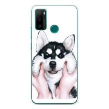 Бампер для Ulefone Note 10P з картинкою "Песики" (Собака Хаскі)