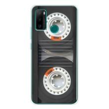 Чехол с Прикольным принтом на Ulefone Note 10P (Кассета магнитофона)