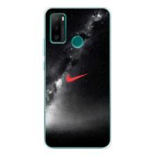 Чехол для Ulefone Note 10P - с принтом Найк (AlphaPrint) (Найк красный)