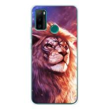 Чехол со Львом для Ulefone Note 10P (VPrint) (Красочный Лев)