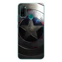 Чехол с Щитом Капитана Америки на Ulefone Note 10P – Ретро Щит Капитана