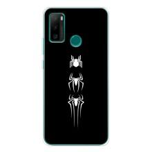 Чехол Супергерой Человека Паука на Ulefone Note 10P – Лого паука