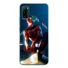 Чехол Супергерой Человека Паука на Ulefone Note 10P – Паук на доме