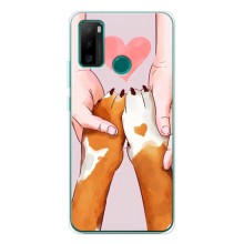 Чохол (ТПУ) Милі песики для Ulefone Note 10P (Любов до собак)