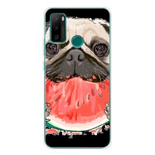 Чохол (ТПУ) Милі песики для Ulefone Note 10P (Смішний Мопс)