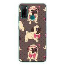 Чохол (ТПУ) Милі песики для Ulefone Note 10P (Песик Мопсікі)