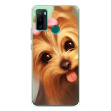 Чохол (ТПУ) Милі песики для Ulefone Note 10P (Йоркширський тер'єр)
