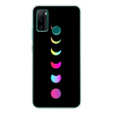 Чохол (ТПУ) з планетами на Ulefone Note 10P (Повнолуння)