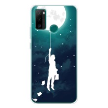 Чохол (ТПУ) з планетами на Ulefone Note 10P (To The moon)