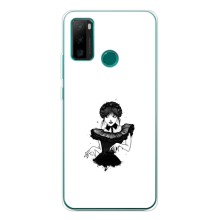 Чехлы Венсдей на Ulefone Note 10P Уэнсдей (AlphaPrint) (танец Уэнздей)
