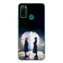 Чехлы Венсдей на Ulefone Note 10P Уэнсдей (AlphaPrint) (Уэнздей и Инид)