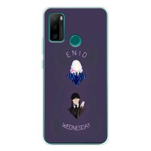 Чехлы Венсдей на Ulefone Note 10P Уэнсдей (AlphaPrint) (Уэнздей и подруга)