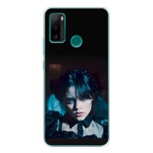 Чехлы Венсдей на Ulefone Note 10P Уэнсдей (AlphaPrint) (взгляд Уэнздей)