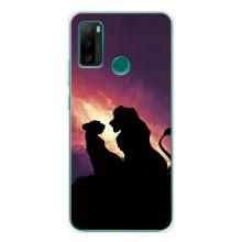 Чехол Король лев на Нот 10П – Симба и Налу