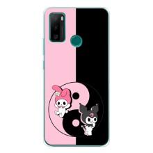 Чехол с кроликом Куроми на Ulefone Note 10P (Куроми Инь Янь)