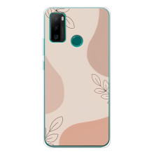 Чохол квітковий дизайн для Ulefone Note 10P – Кориневий фон