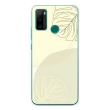 Чохол квітковий дизайн для Ulefone Note 10P – Зелений фон