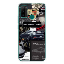Чохол з авто Порше для Ulefone Note 10P – Колаж Порше