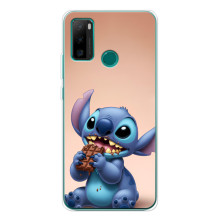 Чехол с рисунком Стич для Ulefone Note 10P – Стич с шоколадом