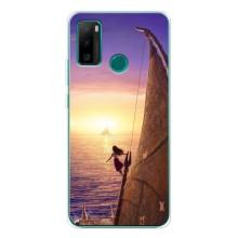 Чехол с мультфильмом Моана Ulefone Note 10P (Моана в море)