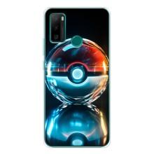 Чехол с Пикачу на Ulefone Note 10P (Мяч Пикачу)