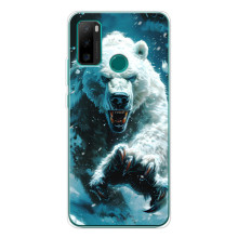 Чехол с картинкой «Хищники» для Ulefone Note 10P – Медведь