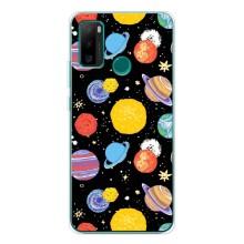 Космические Чехлы для Нот 10П (VPrint) (Рисованные планеты)