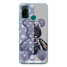 Крутые Чехлы Луи Виттон для Ulefone Note 10P (AlphaPrint) (Робот Мишка)