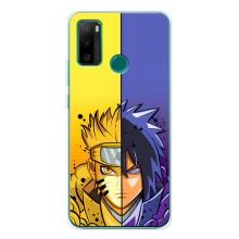 Купить Чохли на телефон з принтом Anime для Ulefone Note 10P – Naruto Vs Sasuke
