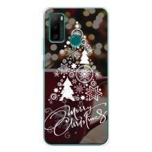 Рождественские Чехлы для Ulefone Note 10P (VPrint) (Елочка узорная)