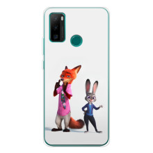 Силиконовый чехол с принтом Зоотрополіс для Ulefone Note 10P – Джуди и Ник