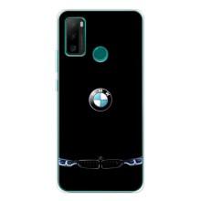 Силиконовый бампер с картинкой машины на Ulefone Note 10P – Черный BMW