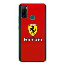 Силиконовый бампер с картинкой машины на Ulefone Note 10P – Ferrari Logo