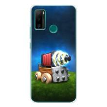 Силиконовый Чехол (атрибутика Клеш Роял) для Ulefone Note 10P – Пушка